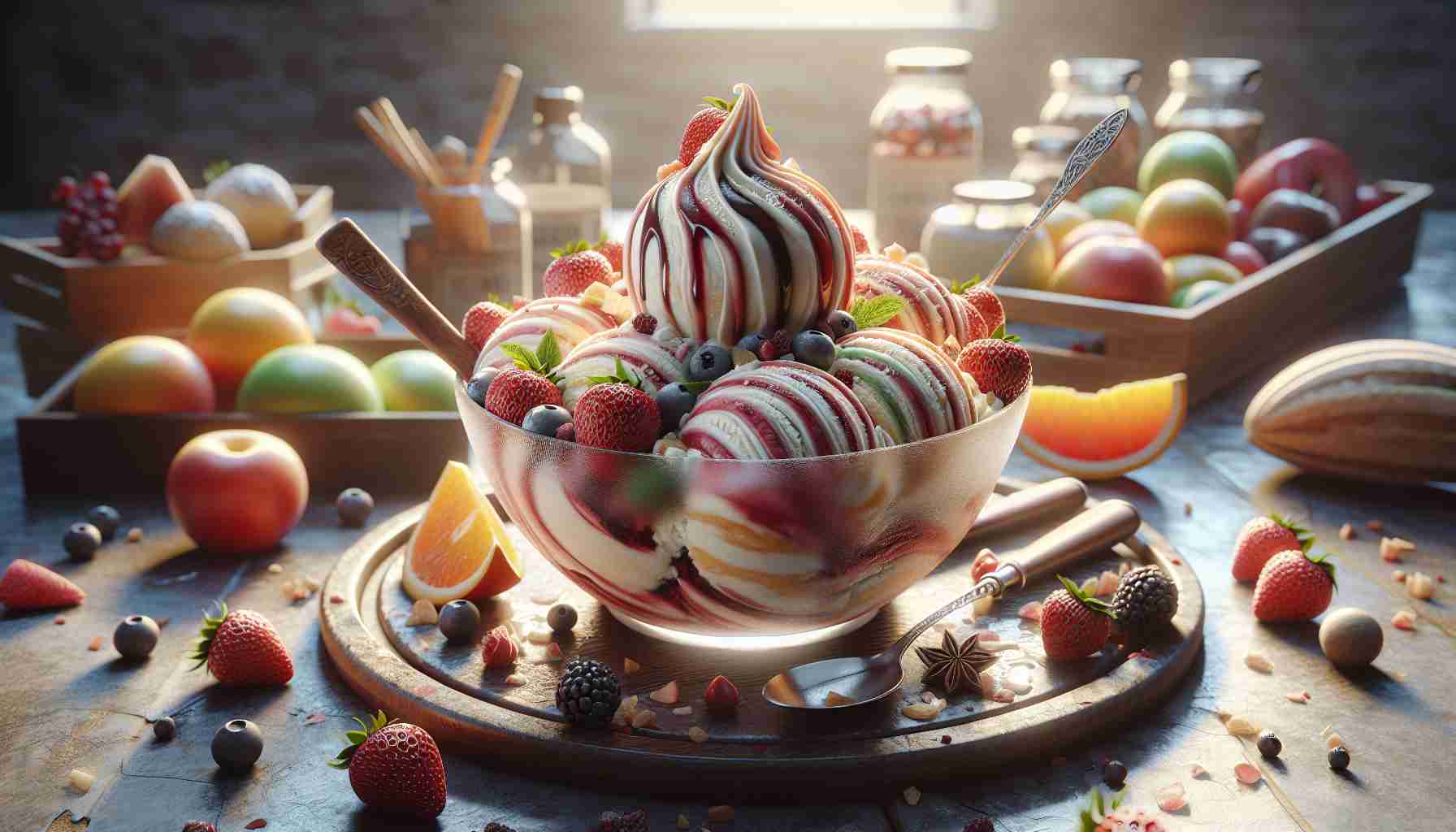 Delightful New Ice Cream Creation! Indulge in a Sweet Fusion