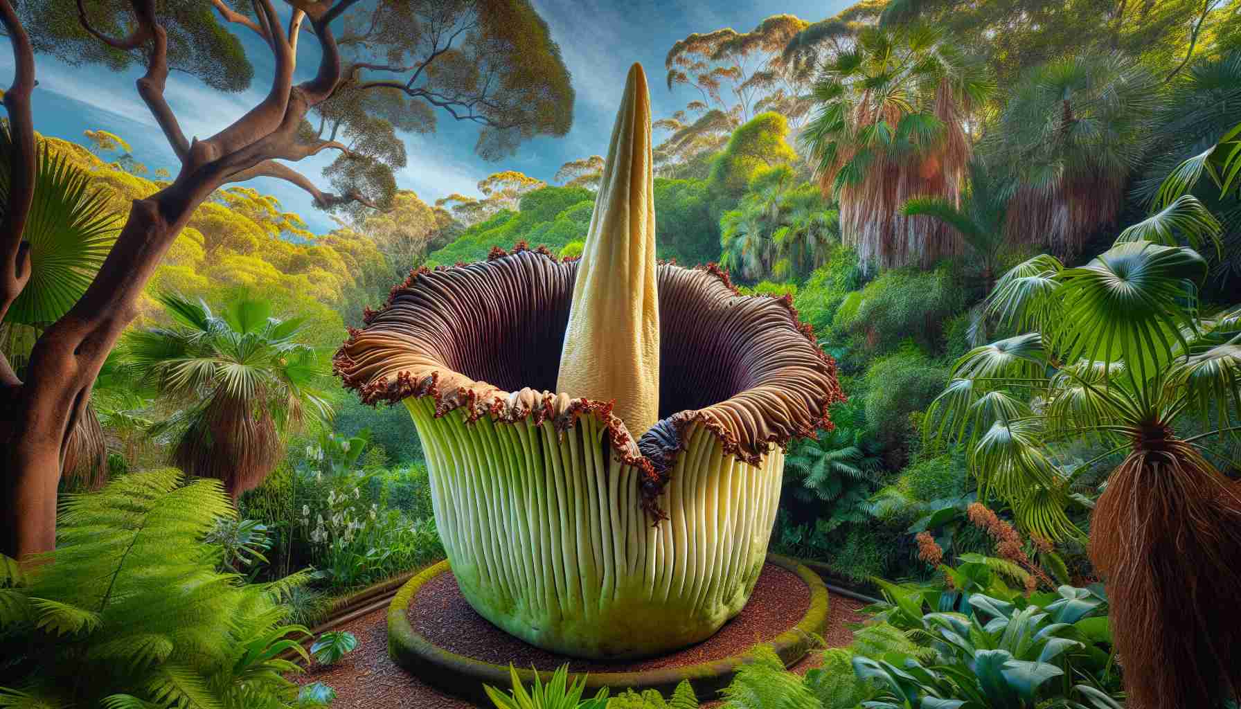 Unveiling Nature’s Rare Oddity! Discover the Corpse Flower in Sydney